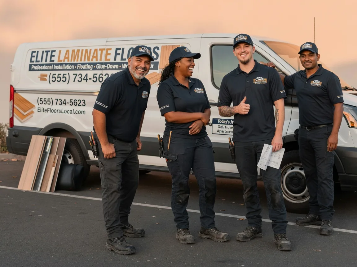 Laminate flooring installation company in Eau Galle, WI